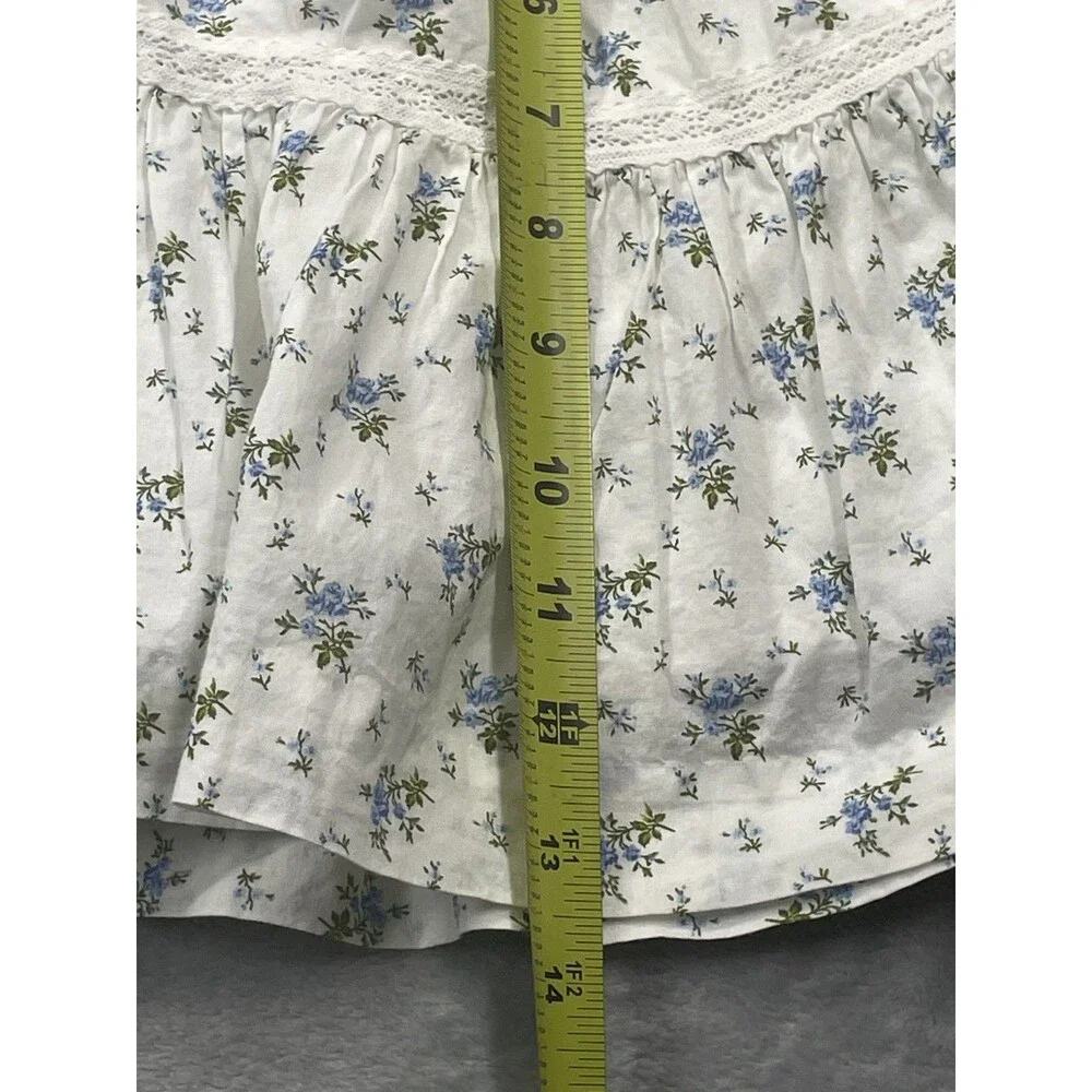 Polo Ralph Lauren Girls Sz: 8 White Floral Skirt & Top Set